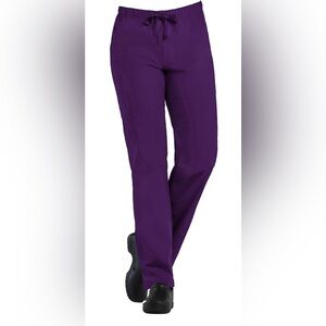 XL TALL Maevn Red Panda Women's Full Elastic Cargo Pant: Eggplant Purple